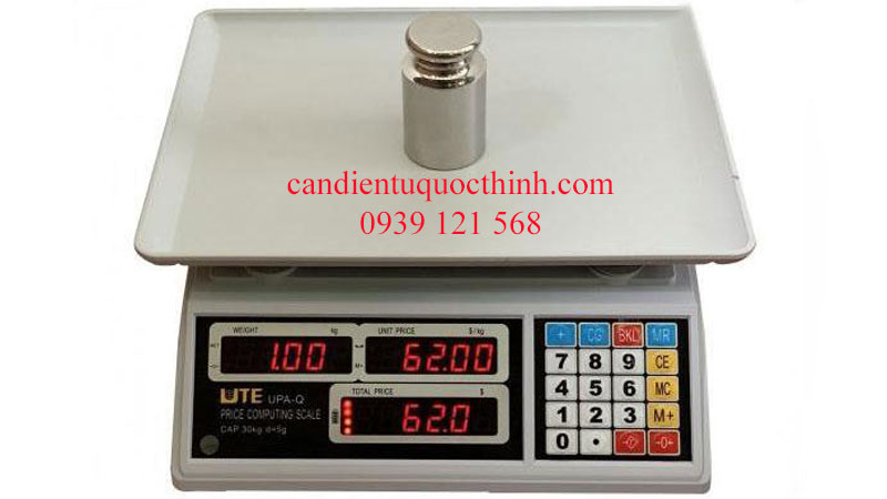cân upa q đĩa nhựa
