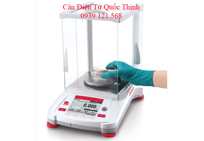 lồng kính cân ohaus ax224