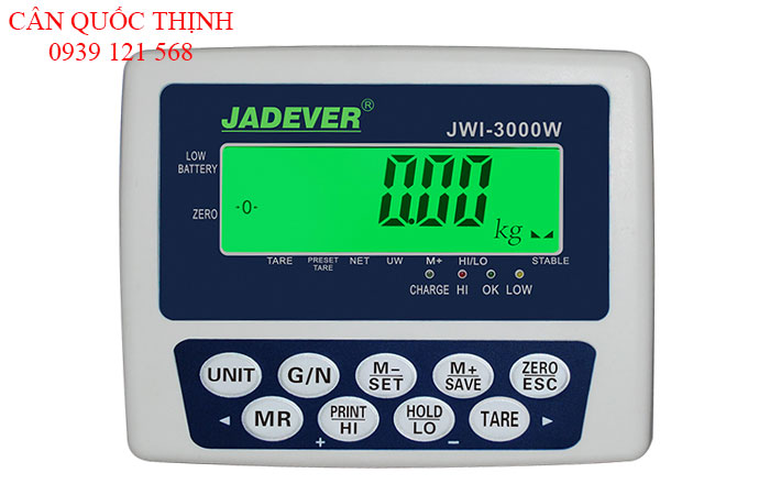 Đầu cân Jadever JWI 3000W